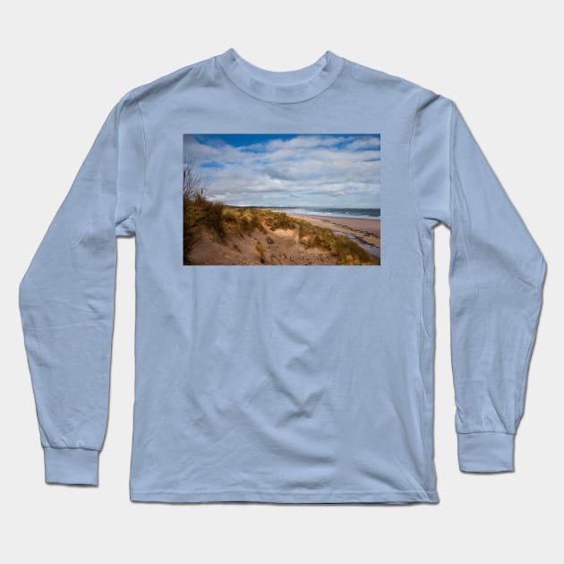 Springtime at Druridge Bay Long Sleeve T-Shirt by Violaman